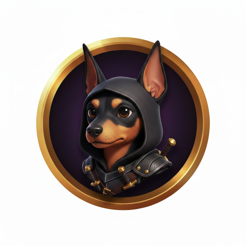 Shadpin Medallion of Pawfect Goofinity by Magmoria