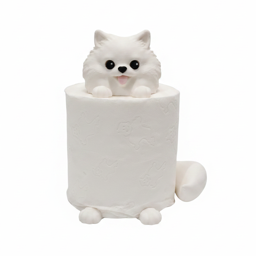 Pomeranian White