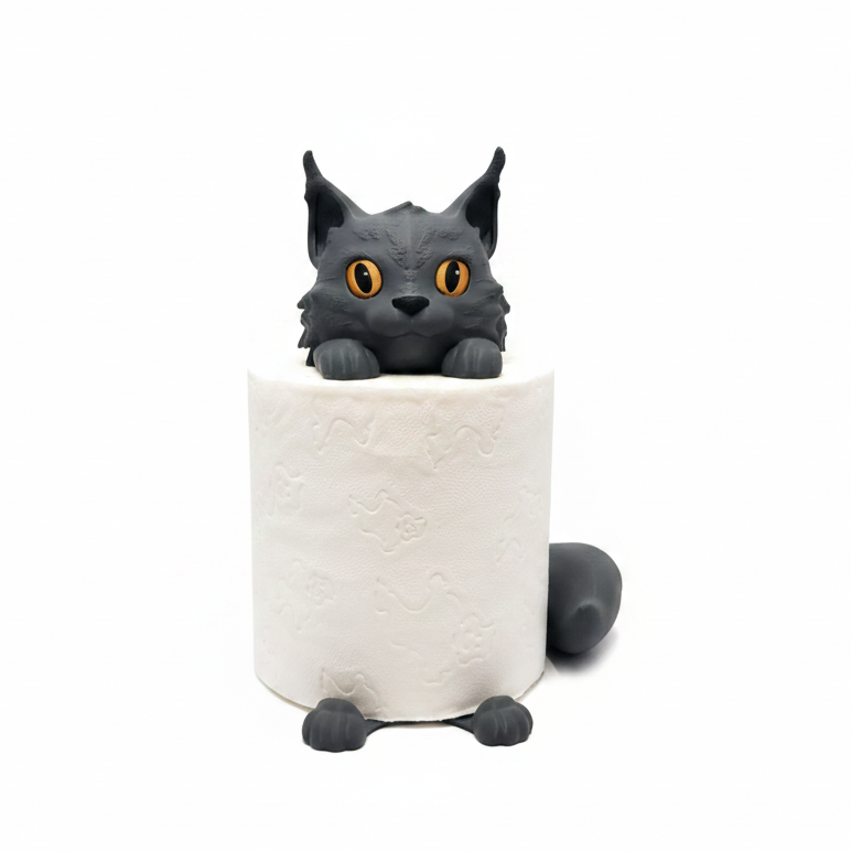 Maine Coon Dark Gray - Estúdio